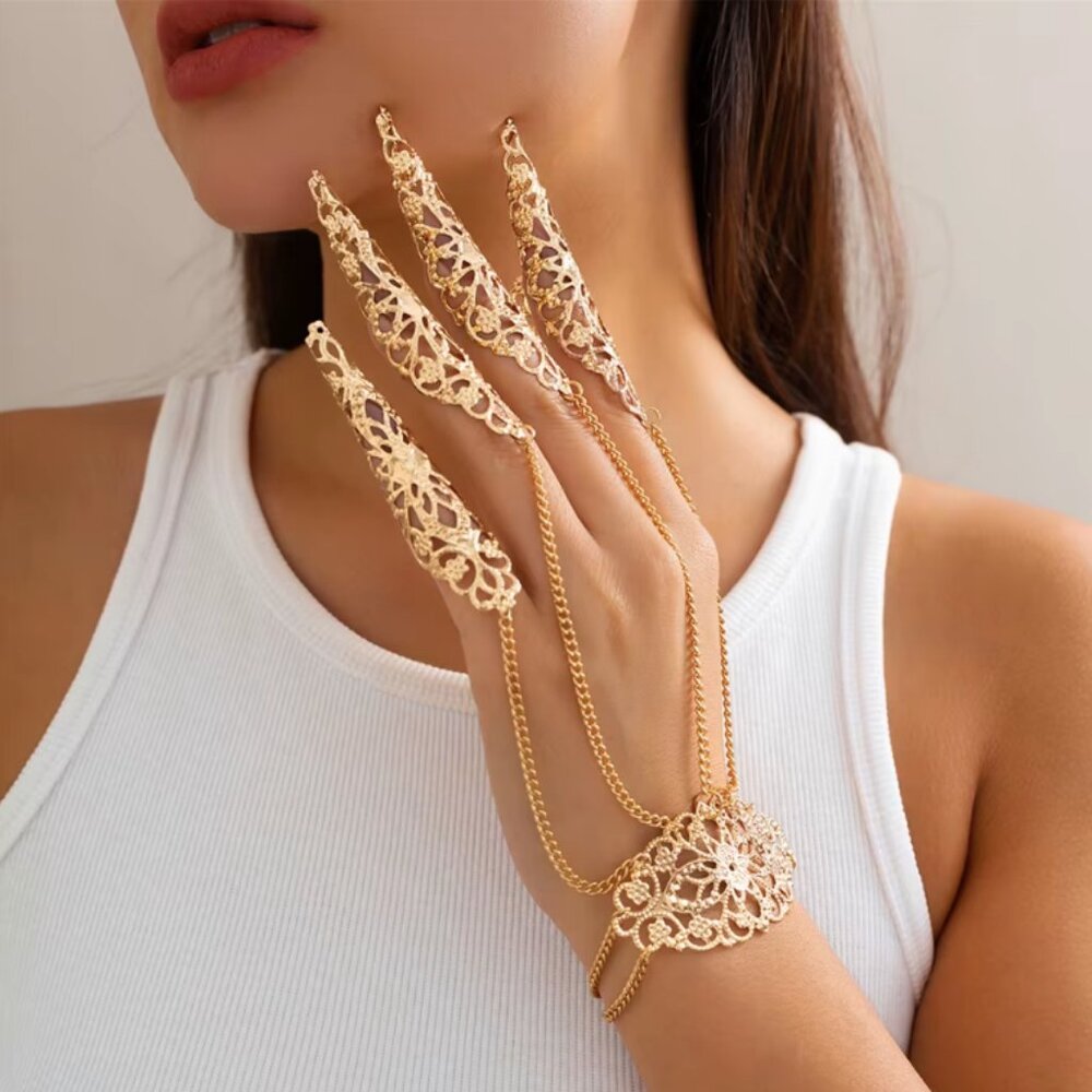 COPY - Finger Claw bracelet BNIP